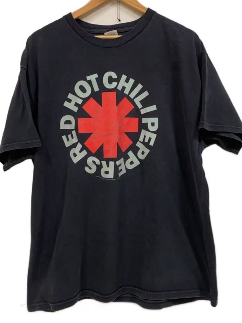 Free shipping Winterland Red Hot Chili Peppers double graphic Band T‑Shirt